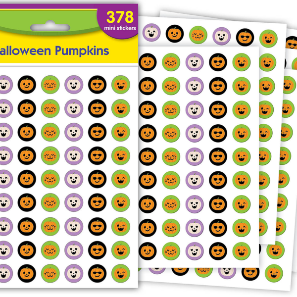 Halloween Pumpkins Mini Stickers