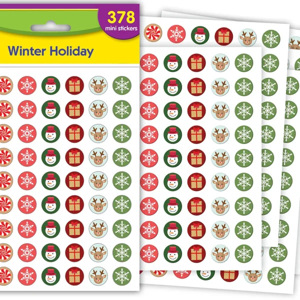Winter Holiday Mini Stickers