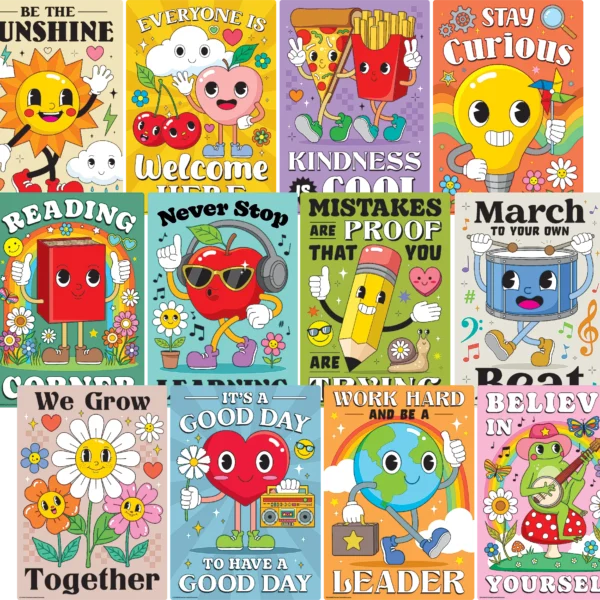 Retro Fun Small Poster Pack
