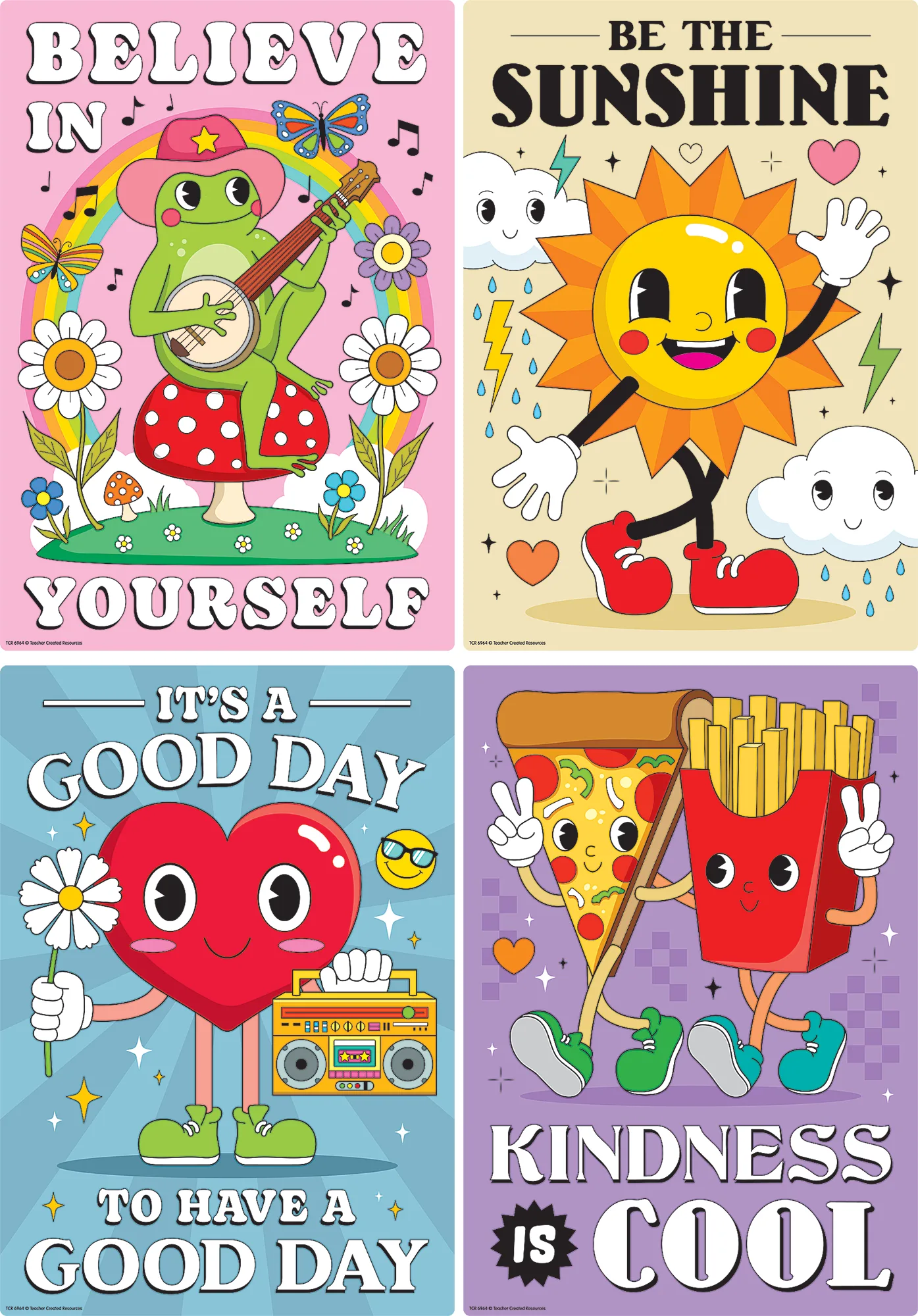 Retro Fun Small Poster Pack - Image 2