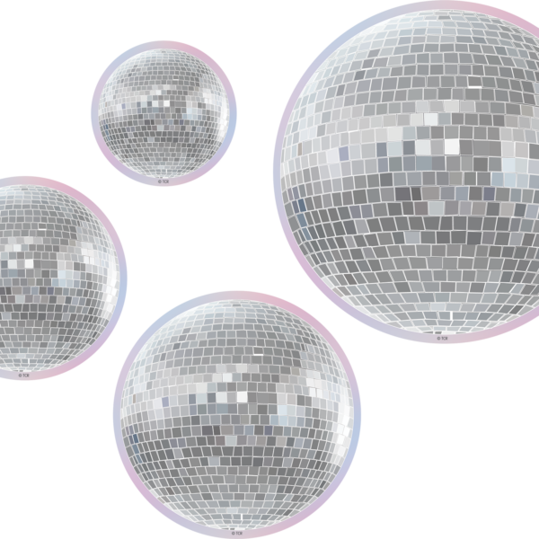 Disco Balls Accents - Assorted Sizes