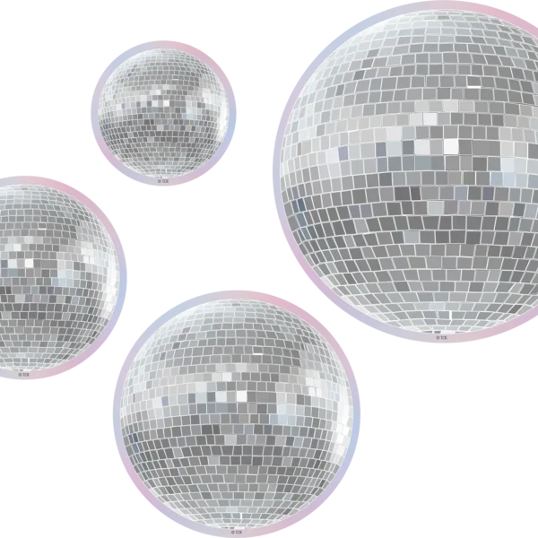 Disco Balls Accents - Assorted Sizes