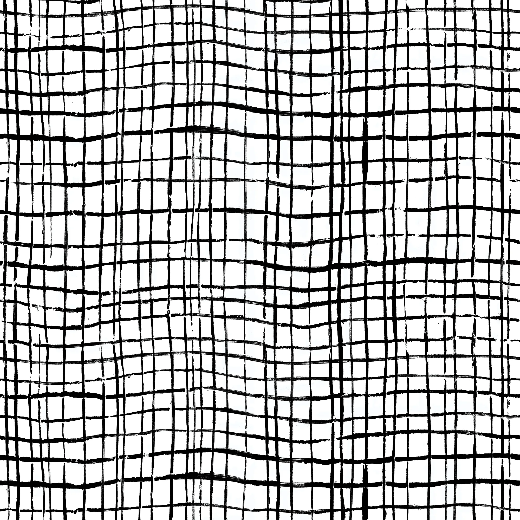 Black Freestyle Grid Peel and Stick Decorative Paper - Image 2