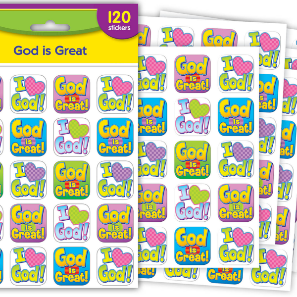 God is Great Stickers