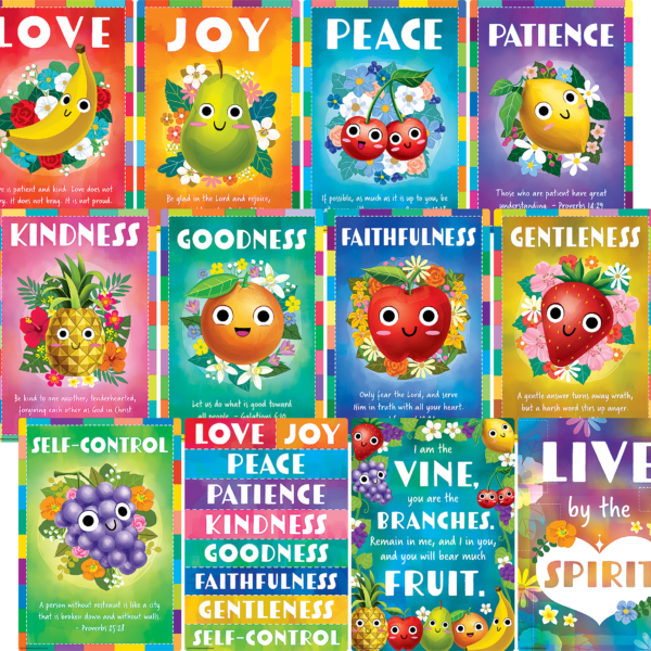 Fruit of the Spirit Small Poster Pack
