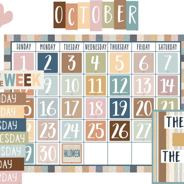 Everyone is Welcome Calendar Bulletin Board