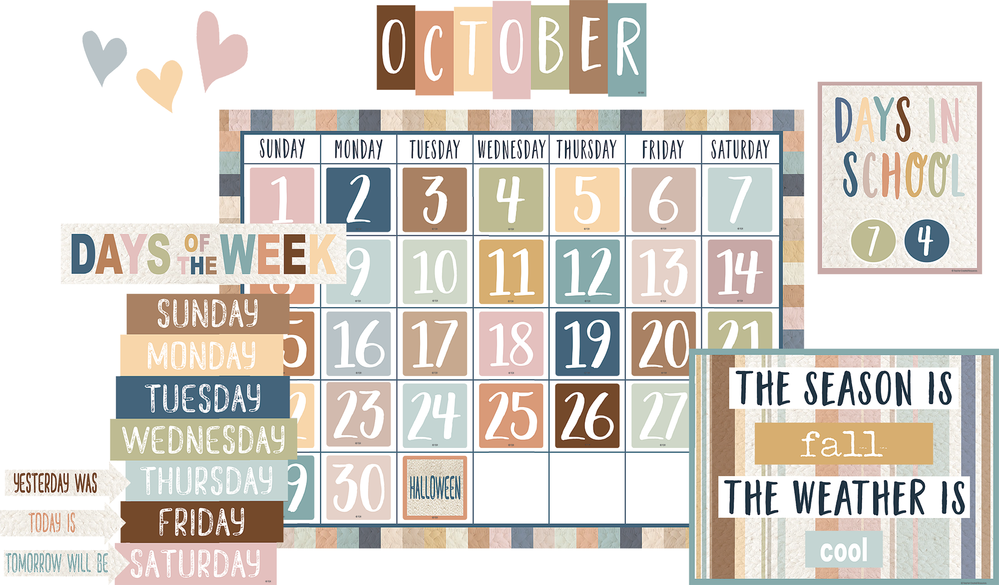 Everyone is Welcome Calendar Bulletin Board