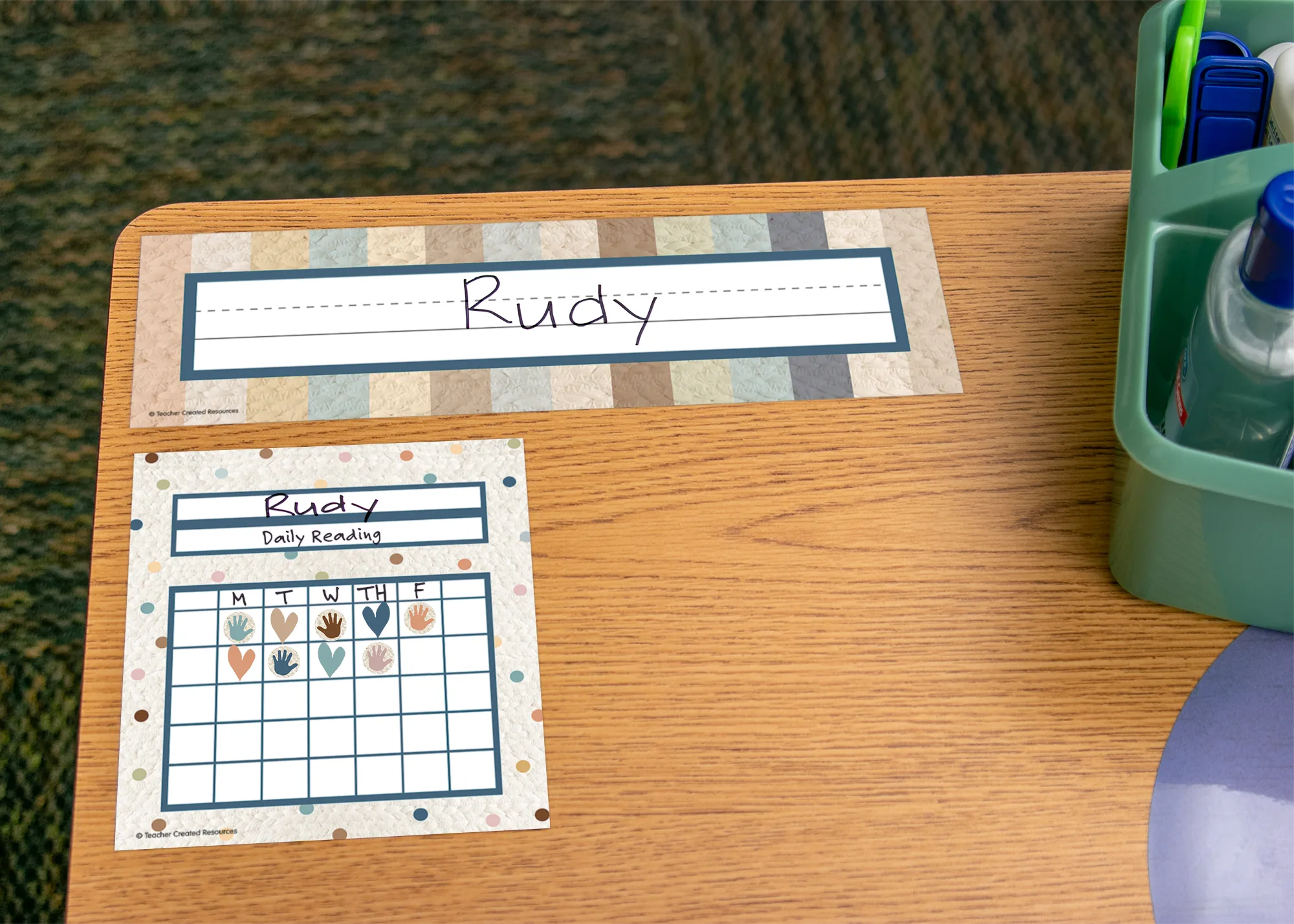 Everyone is Welcome Flat Name Plates - Image 2