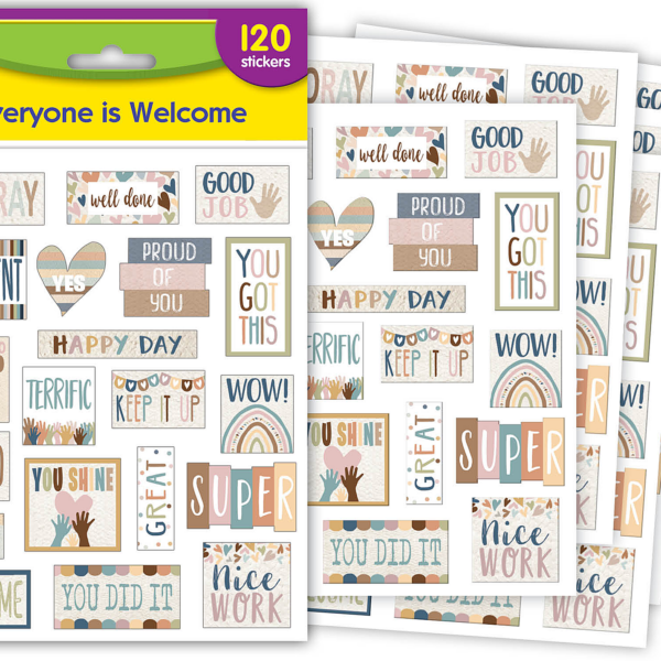 Everyone is Welcome Stickers
