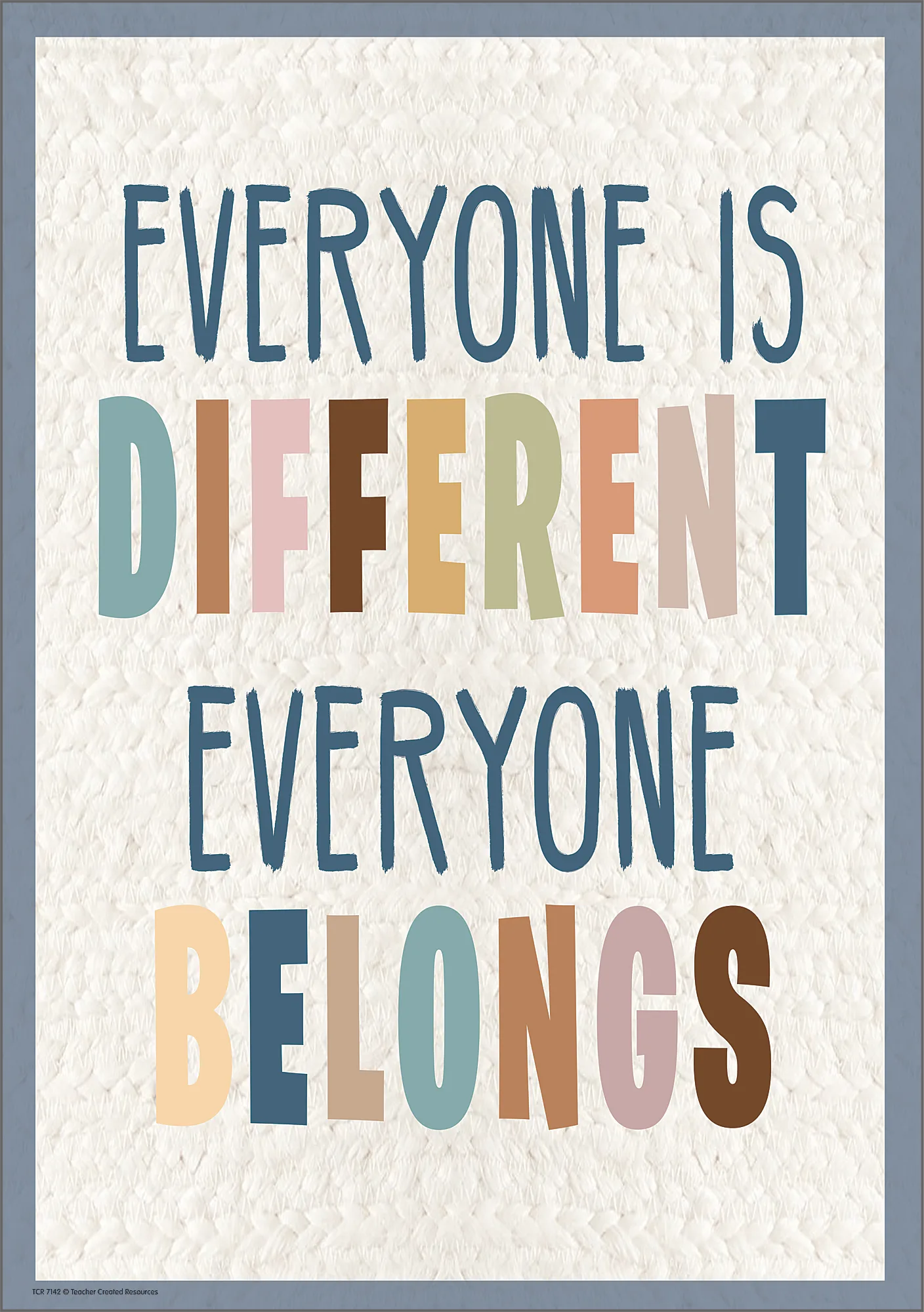 Everyone is Different, Everyone Belongs Positive Poster