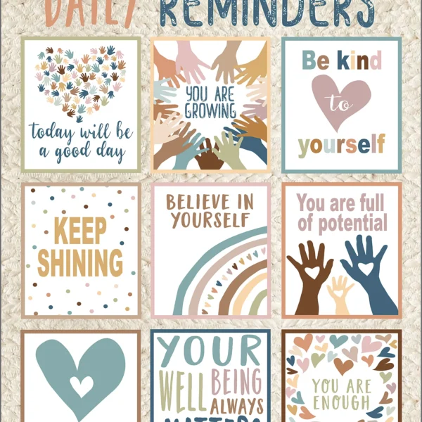 Everyone is Welcome Daily Reminders Chart