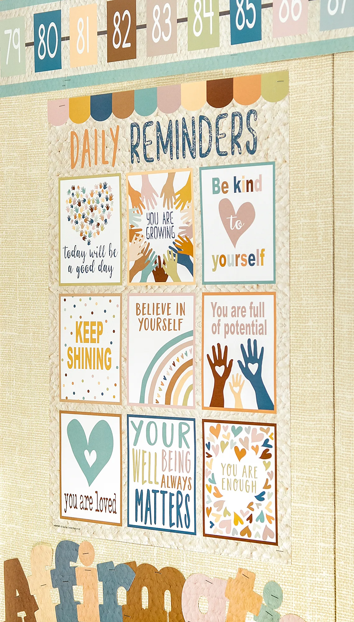 Everyone is Welcome Daily Reminders Chart - Image 2