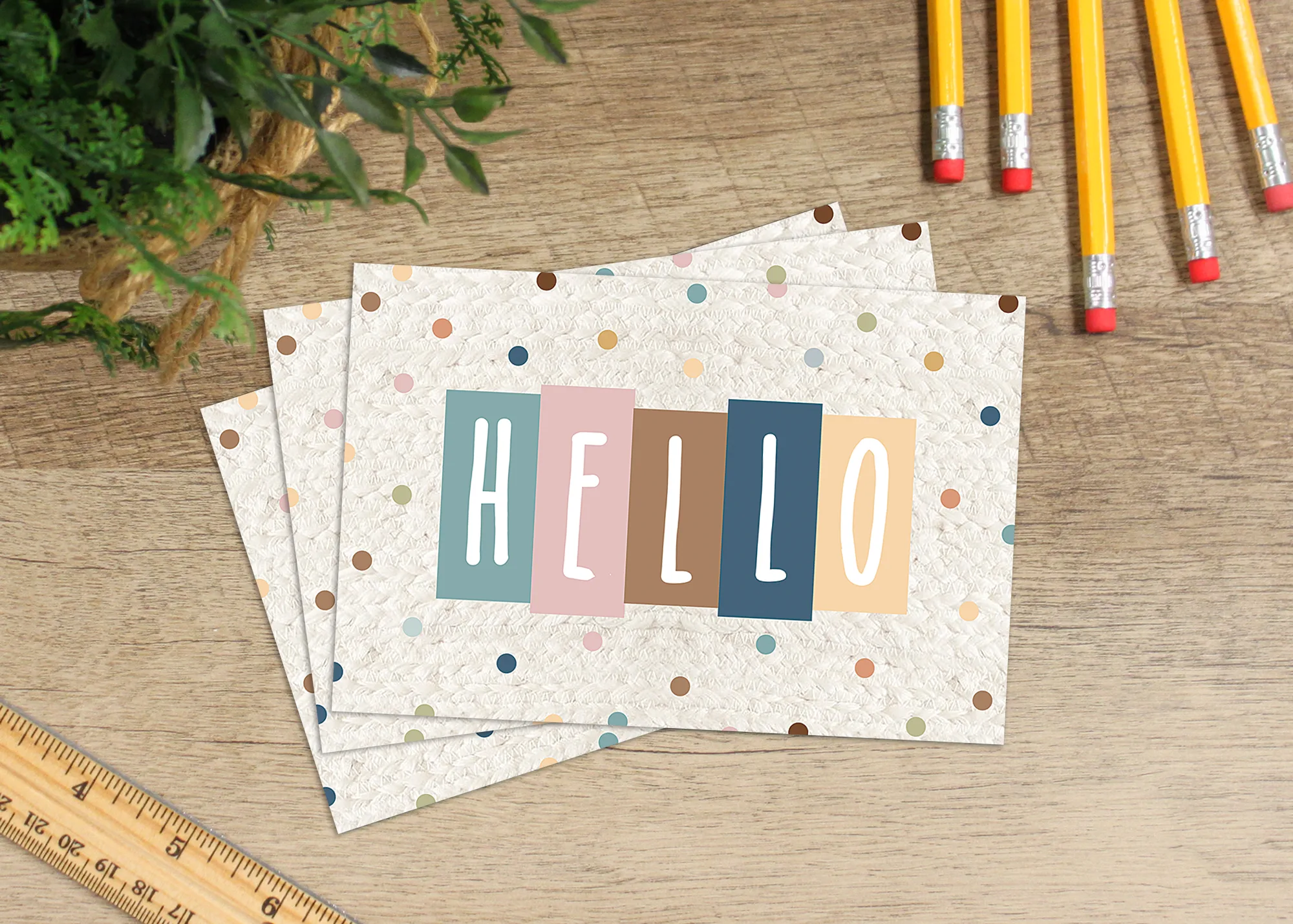 Everyone is Welcome Hello Postcards - Image 2