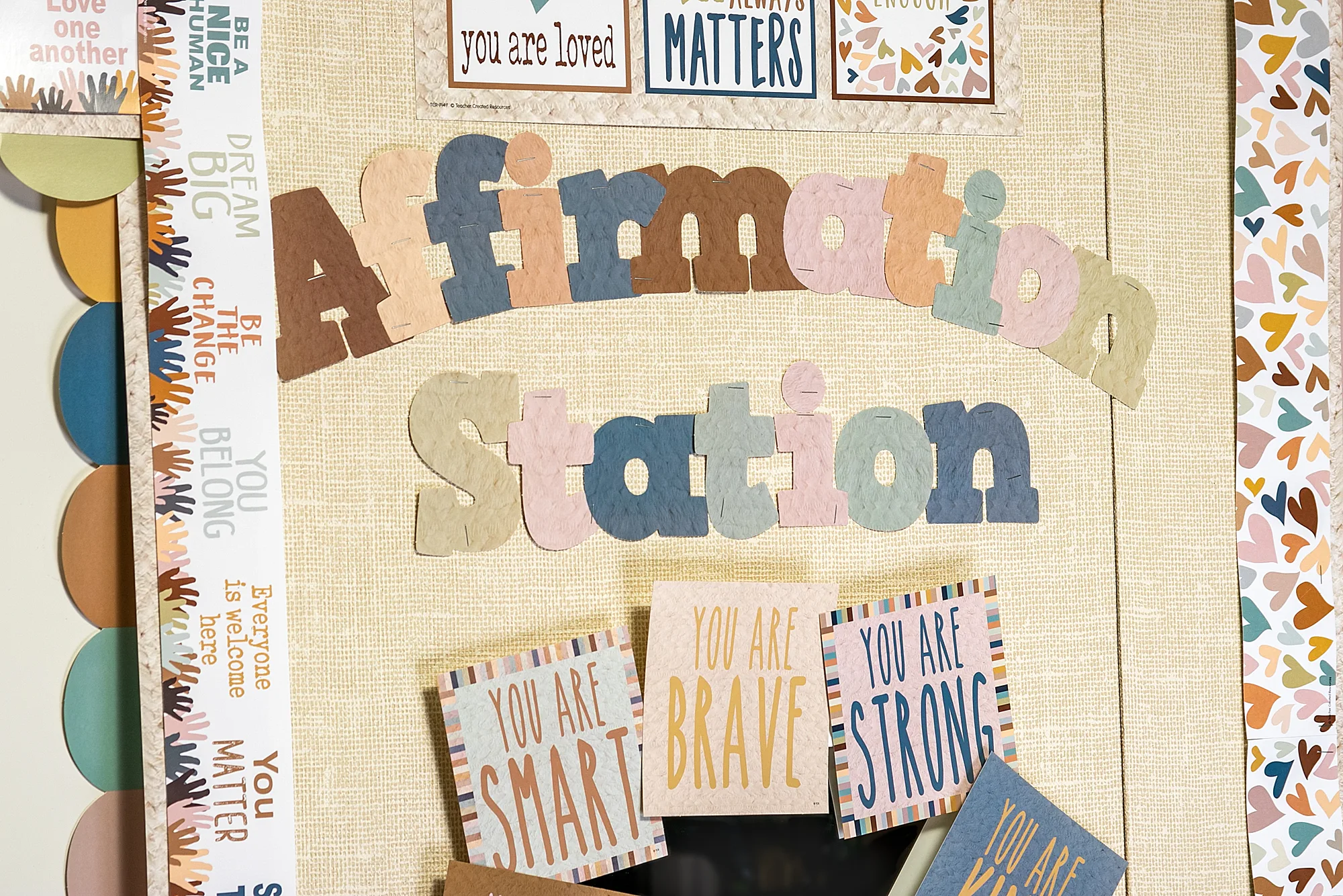 Everyone is Welcome Bold Block 4" Letters Combo Pack - Image 2