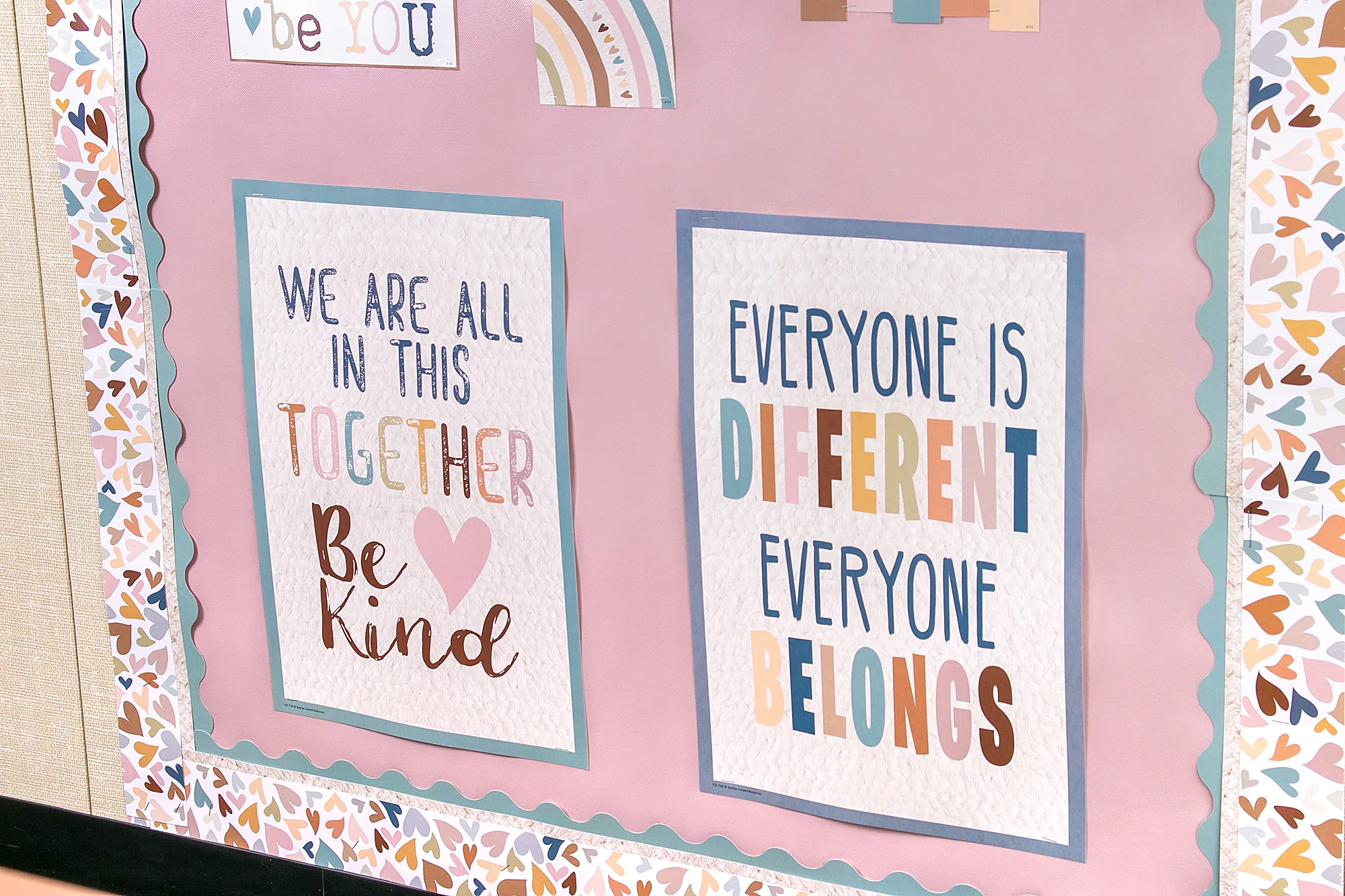 Everyone is Welcome We Are All in This Together Positive Poster - Image 2
