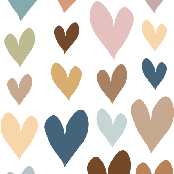Everyone is Welcome Hearts Accents - Assorted Sizes