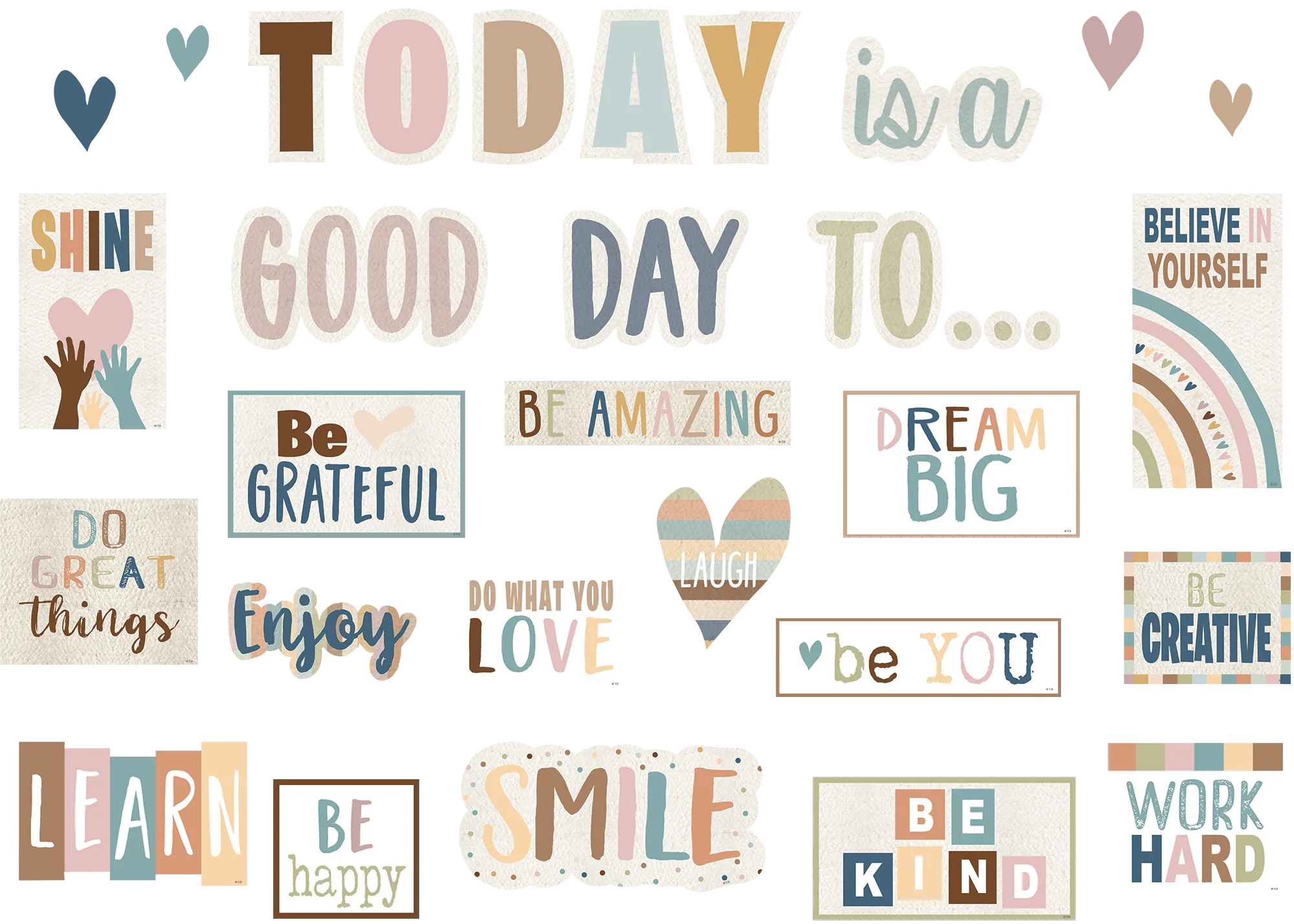 Everyone is Welcome Today is a Good Day Mini Bulletin Board