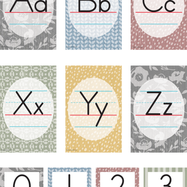 Classroom Cottage Alphabet Bulletin Board