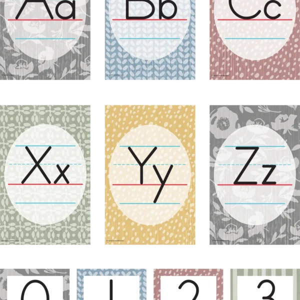 Classroom Cottage Alphabet Bulletin Board