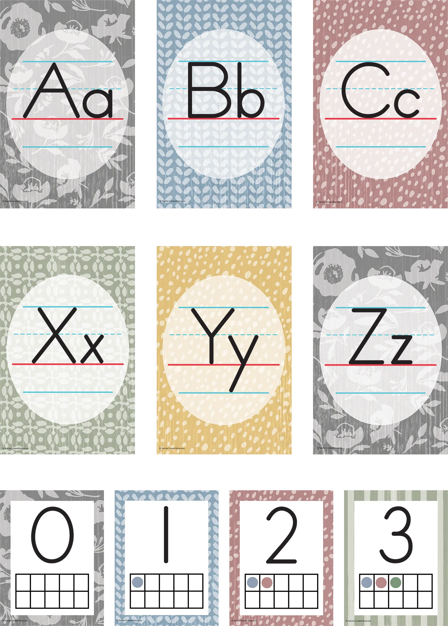 Classroom Cottage Alphabet Bulletin Board