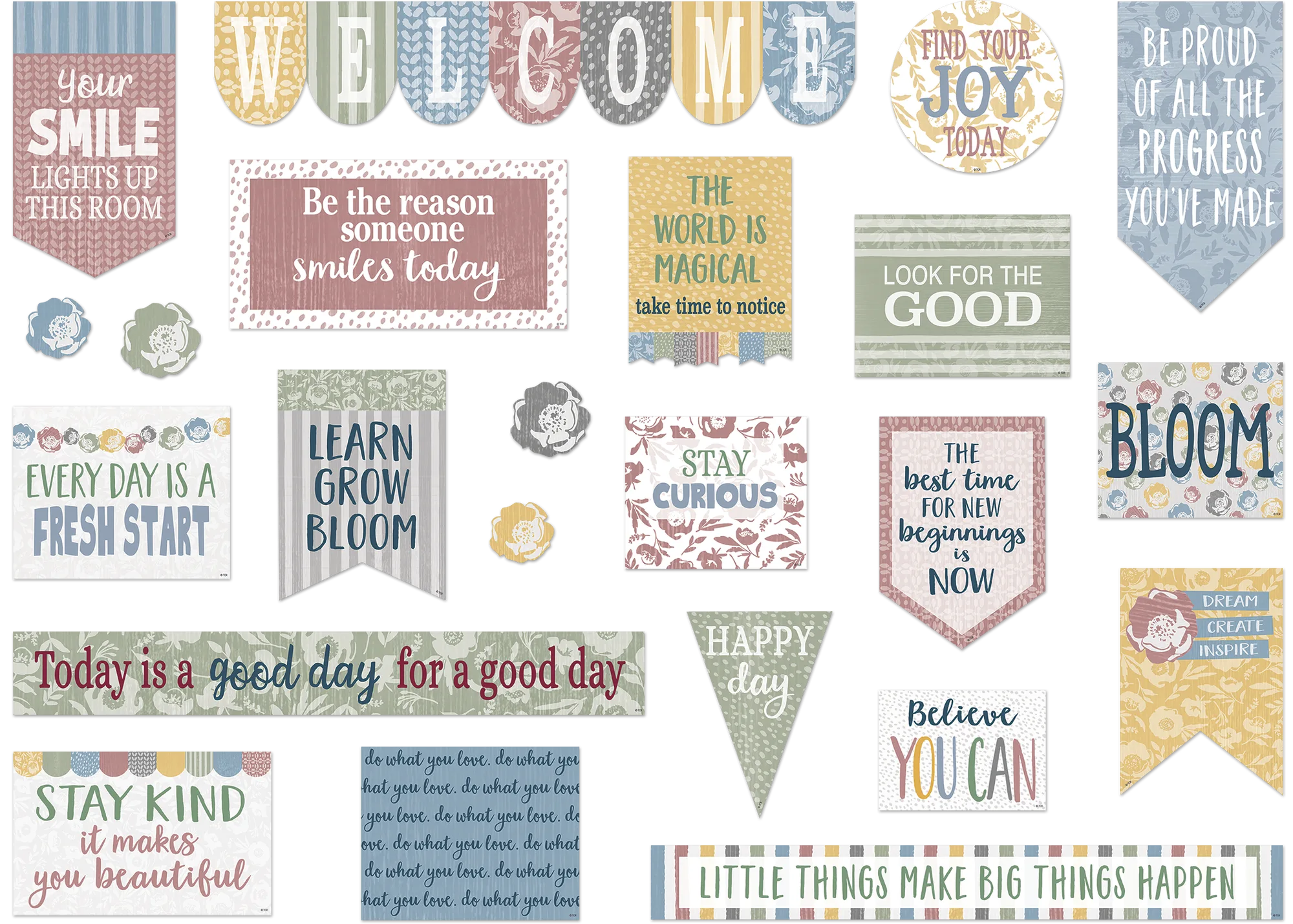 Classroom Cottage Mini Bulletin Board