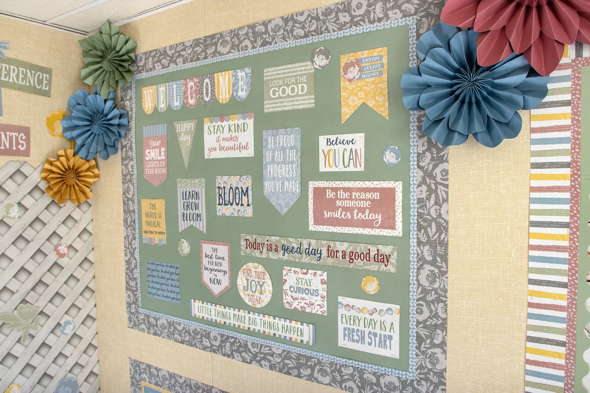 Classroom Cottage Mini Bulletin Board - Image 2