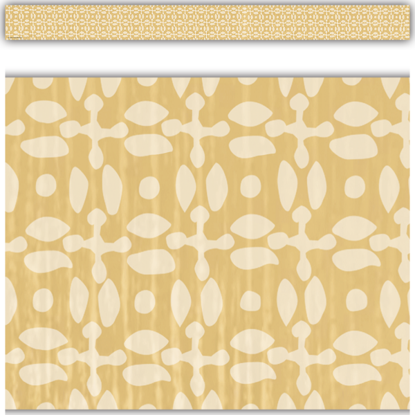 Classroom Cottage Buttercup Straight Border Trim