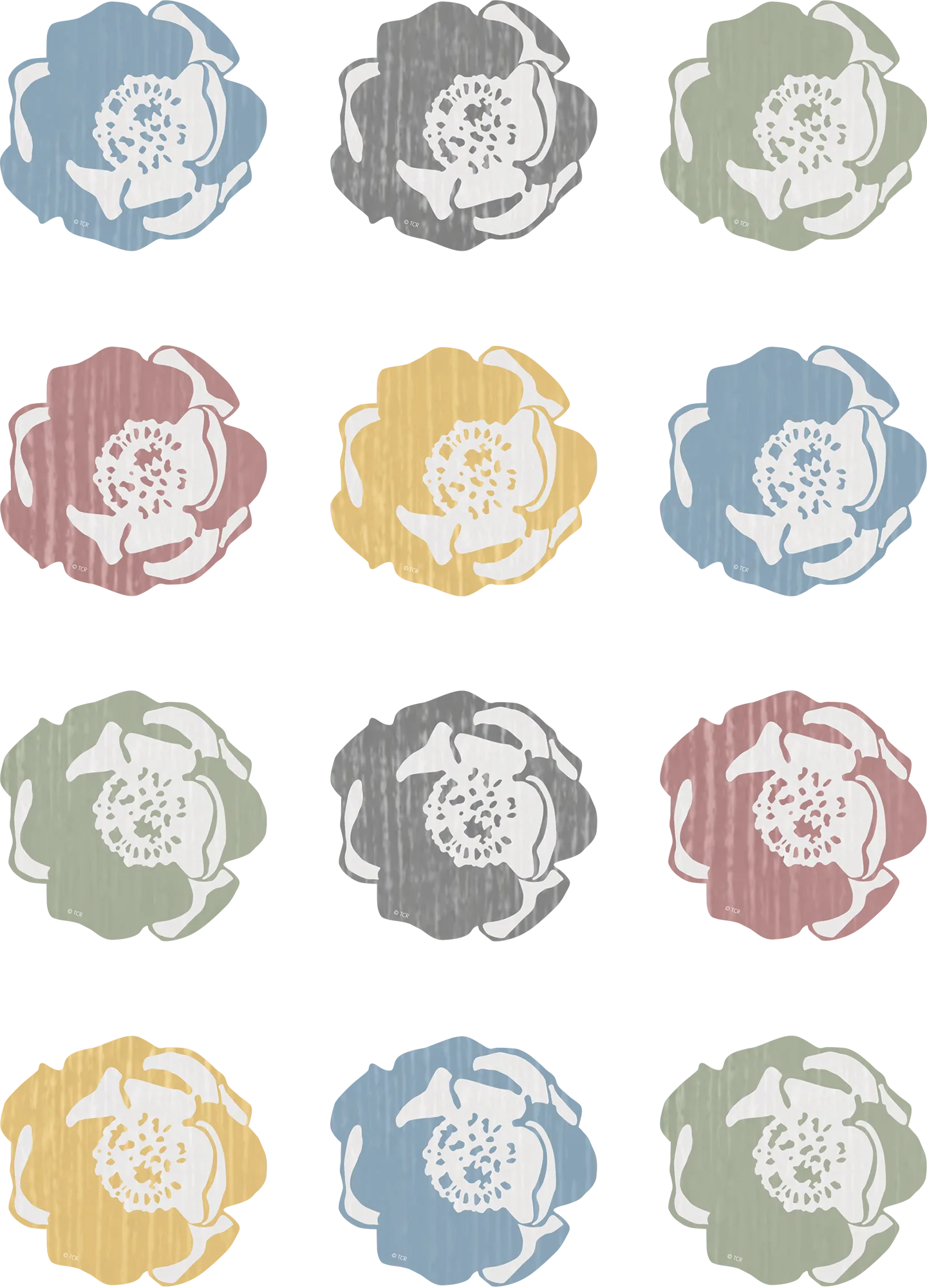 Classroom Cottage Rosettes Mini Accents