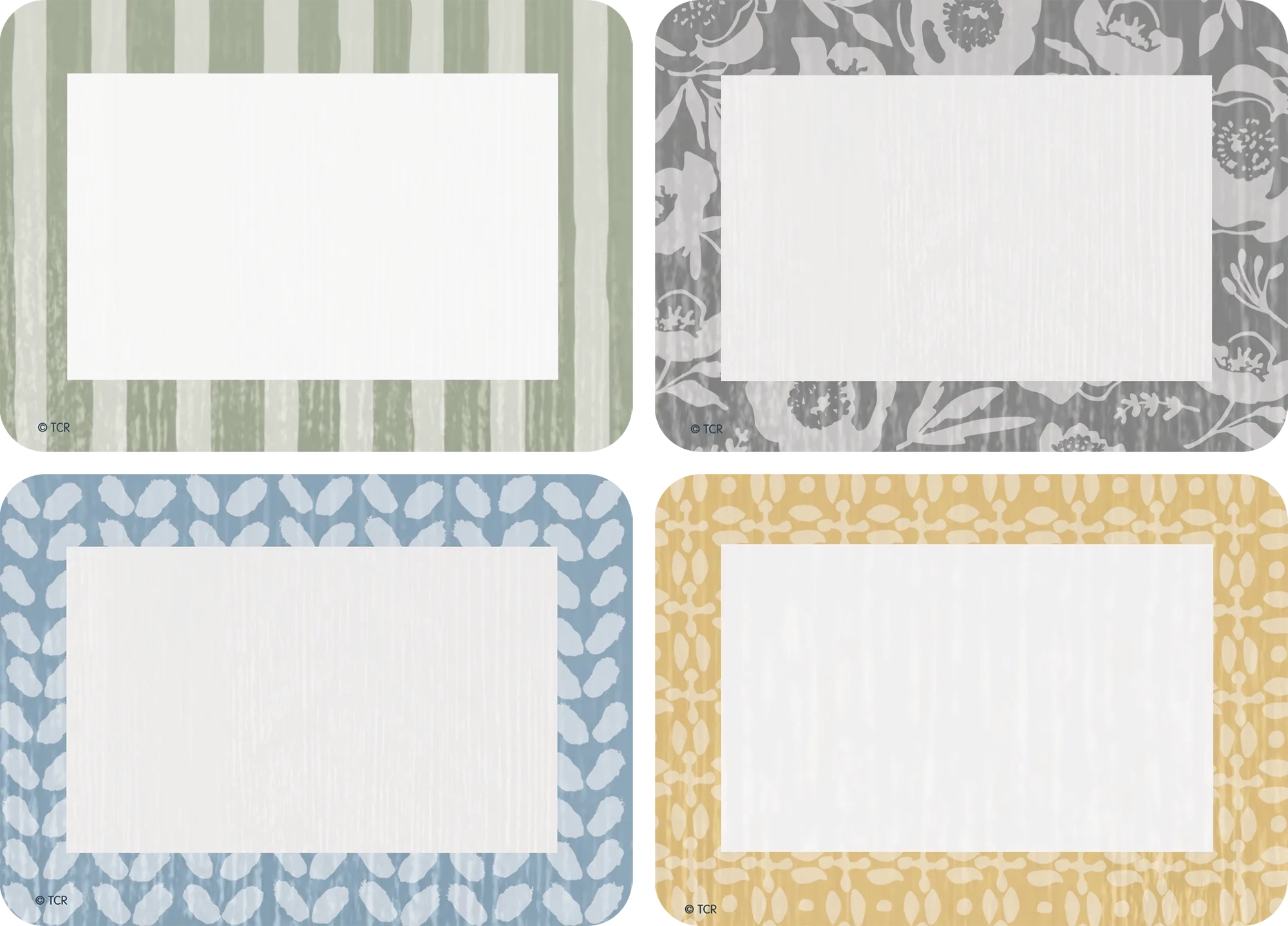 Classroom Cottage Name Tags/Labels - Multi-Pack