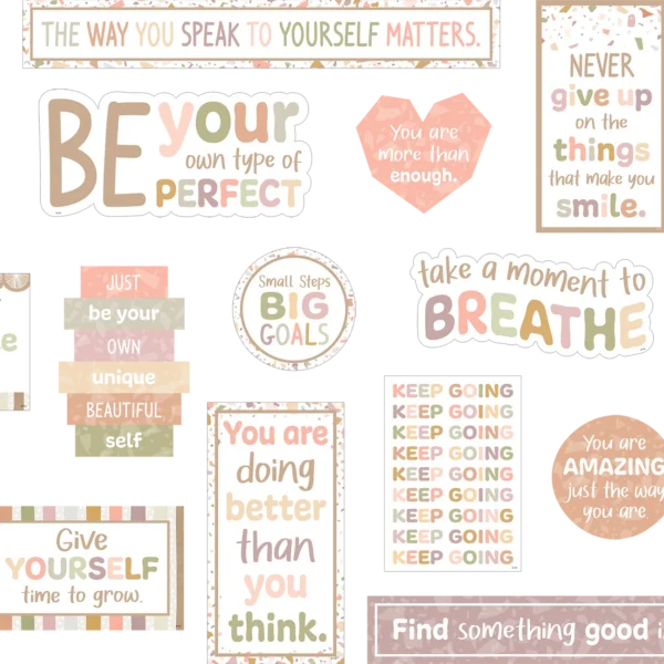 Terrazzo Tones Mini Bulletin Board