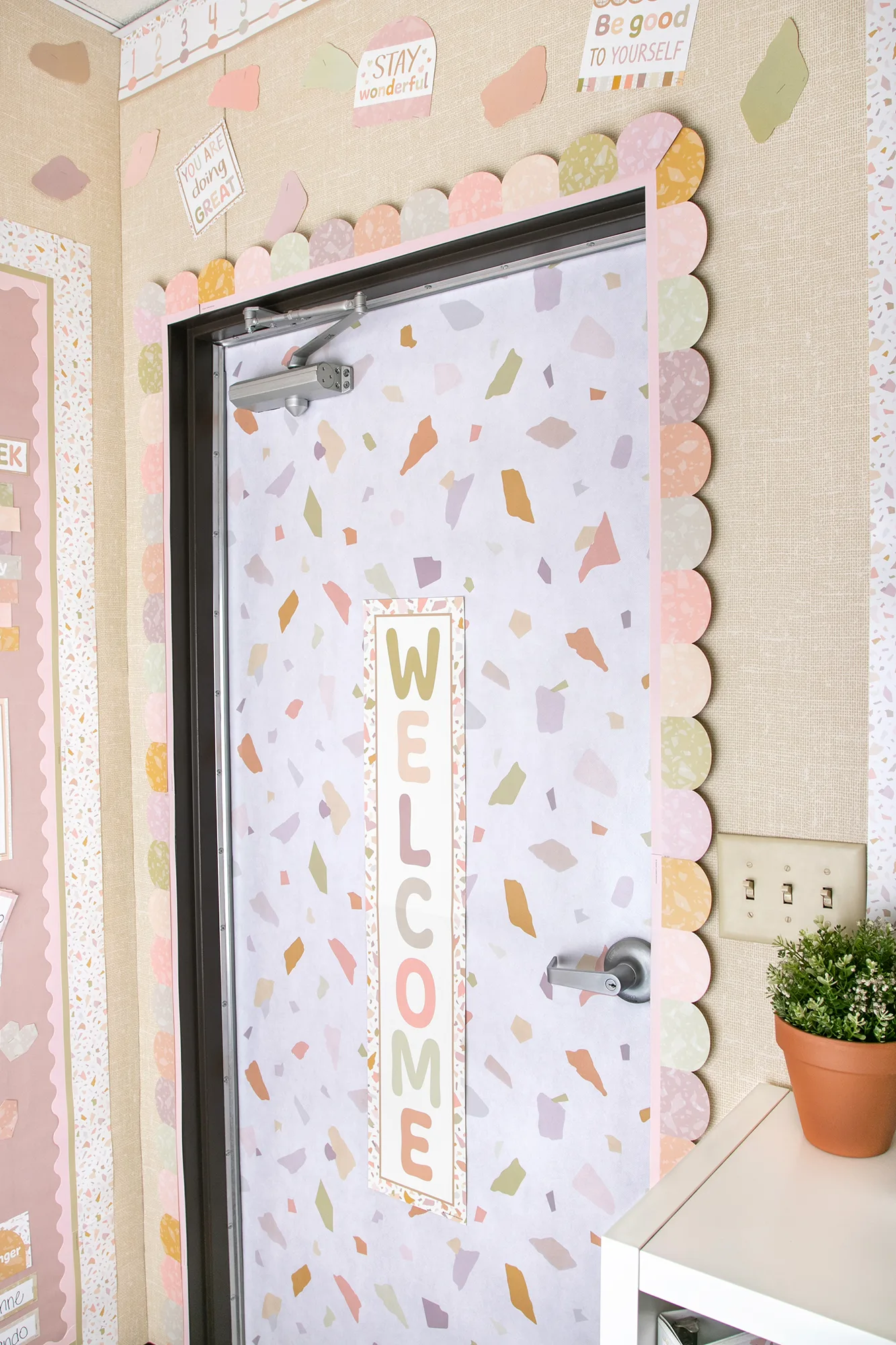 Terrazzo Tones Welcome Banner - Image 2
