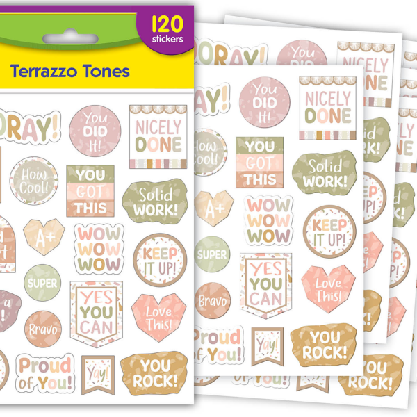 Terrazzo Tones Stickers