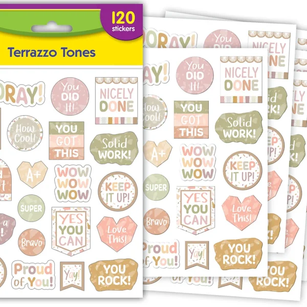 Terrazzo Tones Stickers