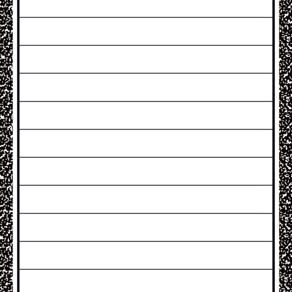 Cool for School Composition Lined Chart