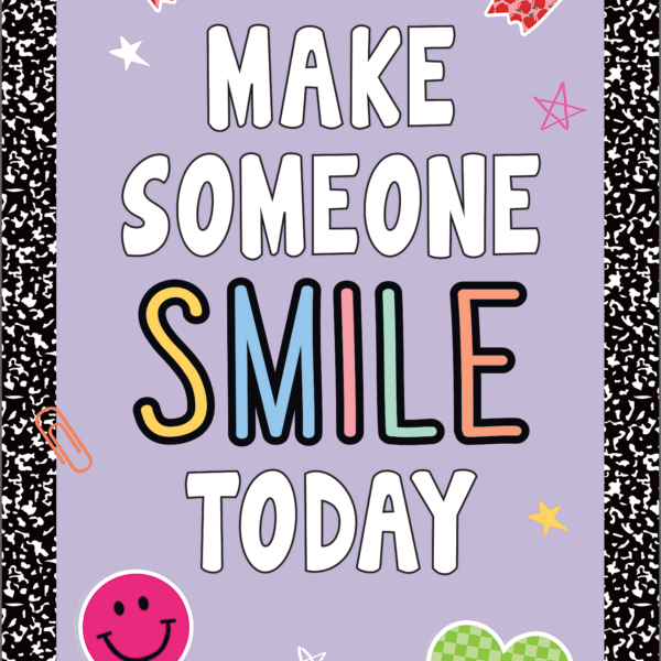 Make Someone Smile Today Positive Poster