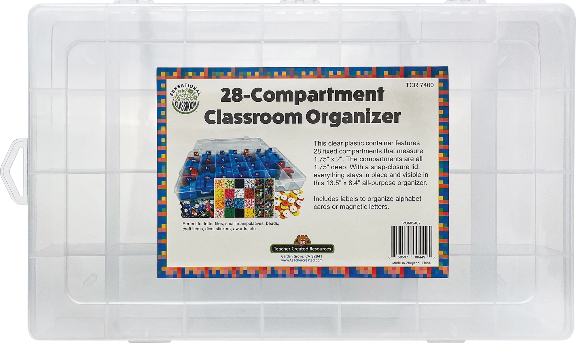 Sensational Classroom 28-Compartment Classroom Organiz - Image 2