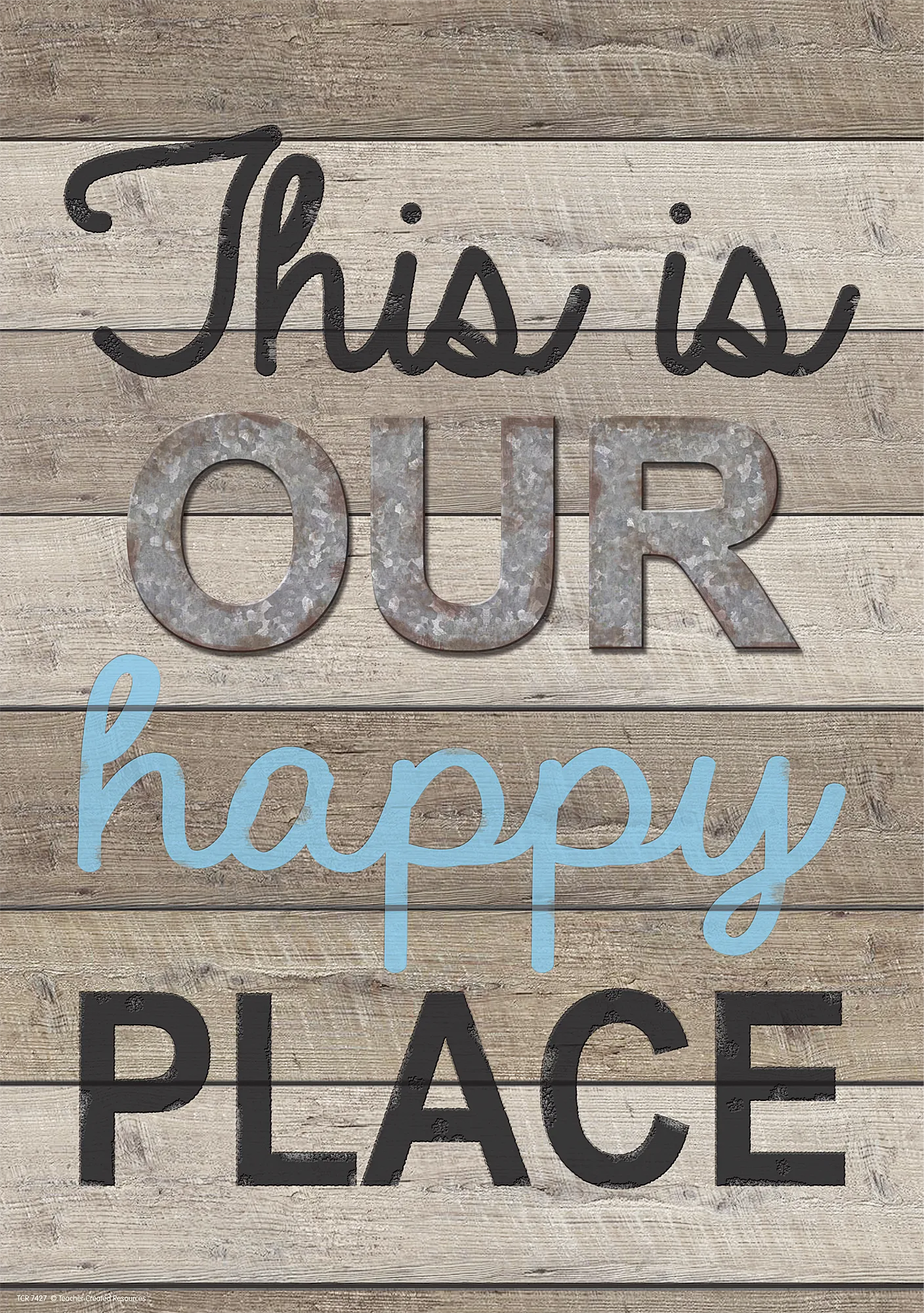 This is Our Happy Place Positive Poster