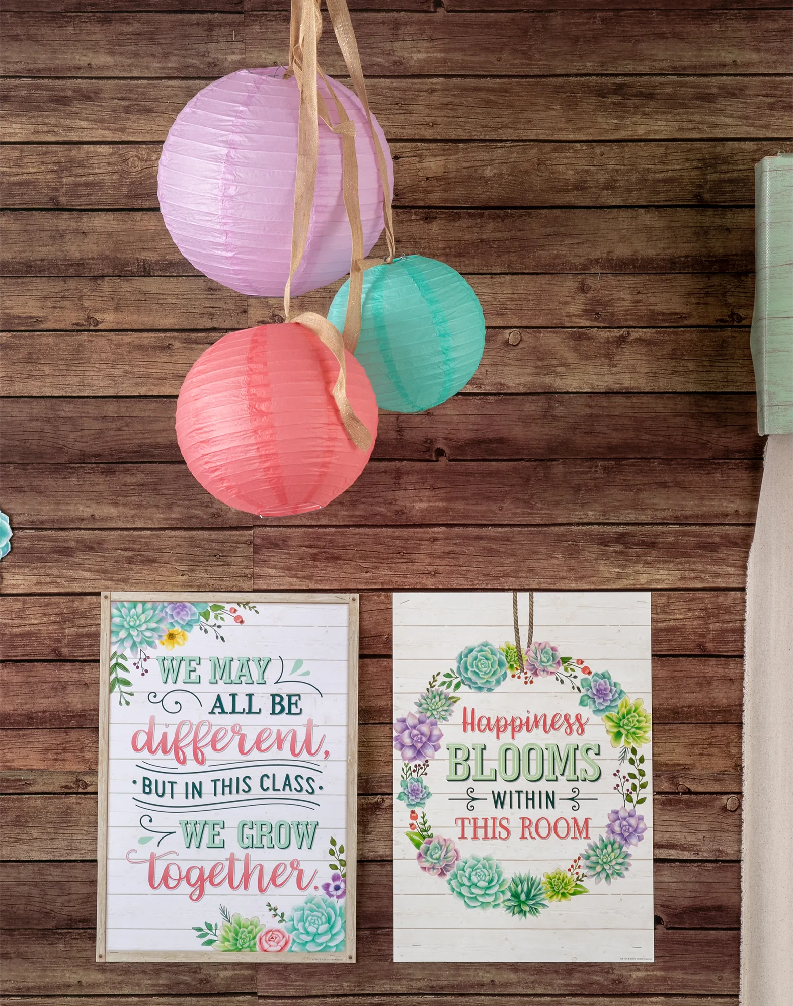 We May All Be Different, but in This Class We Grow Together Positive Poster - Image 2