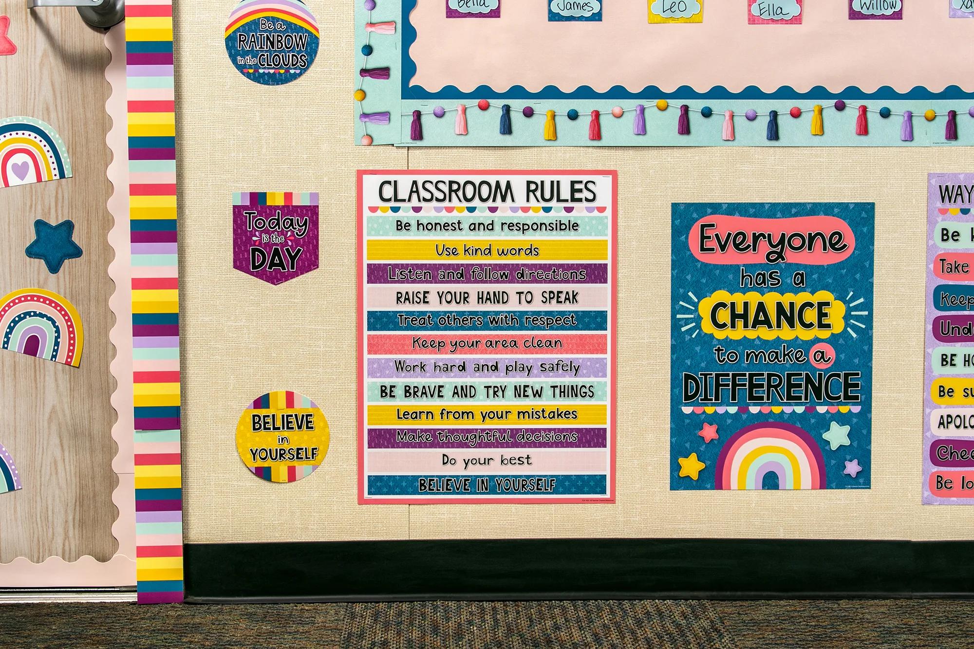 Oh Happy Day Classroom Rules Chart - Image 2