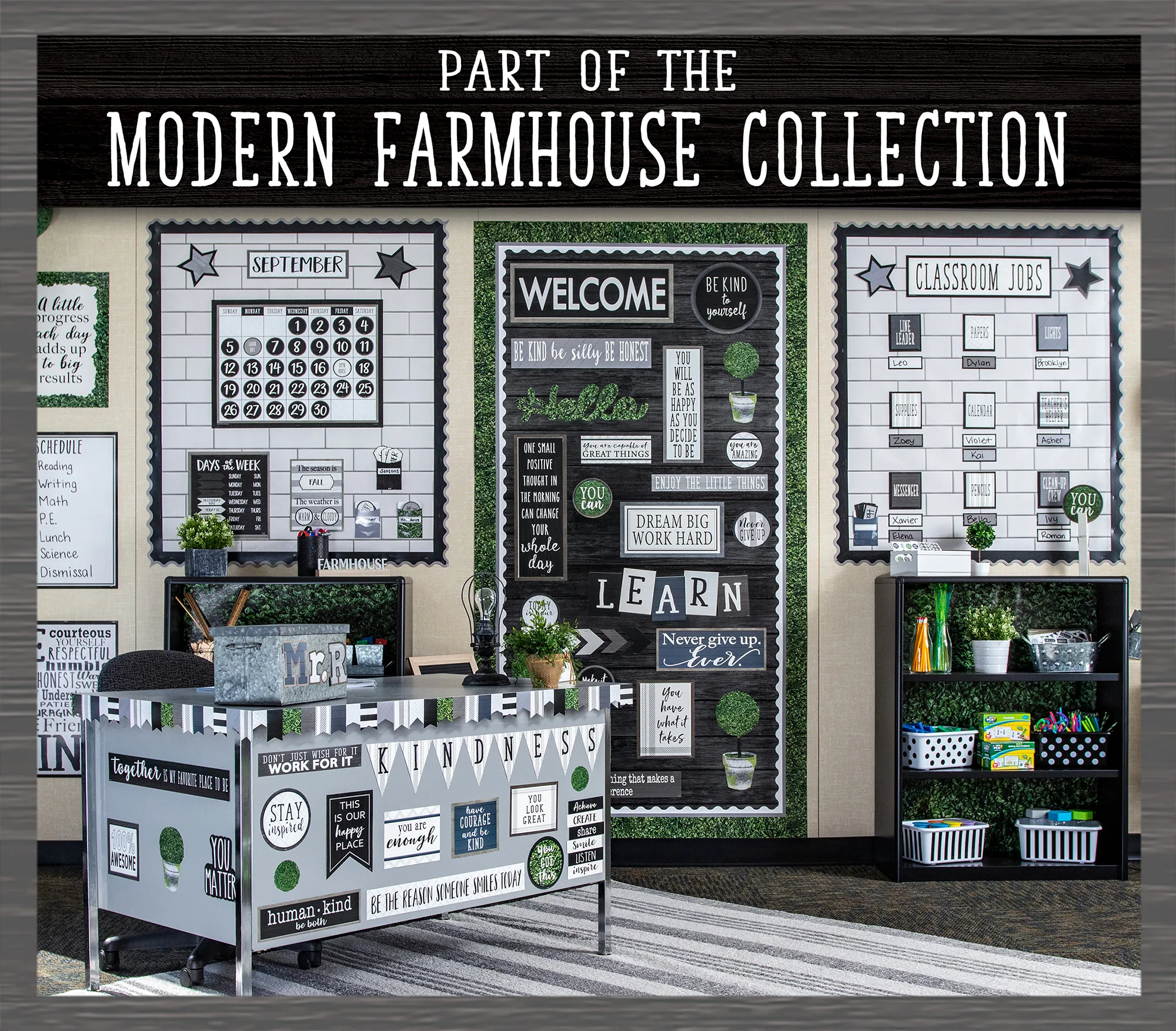 Modern Farmhouse Early Learning Small Poster Pack - Image 2