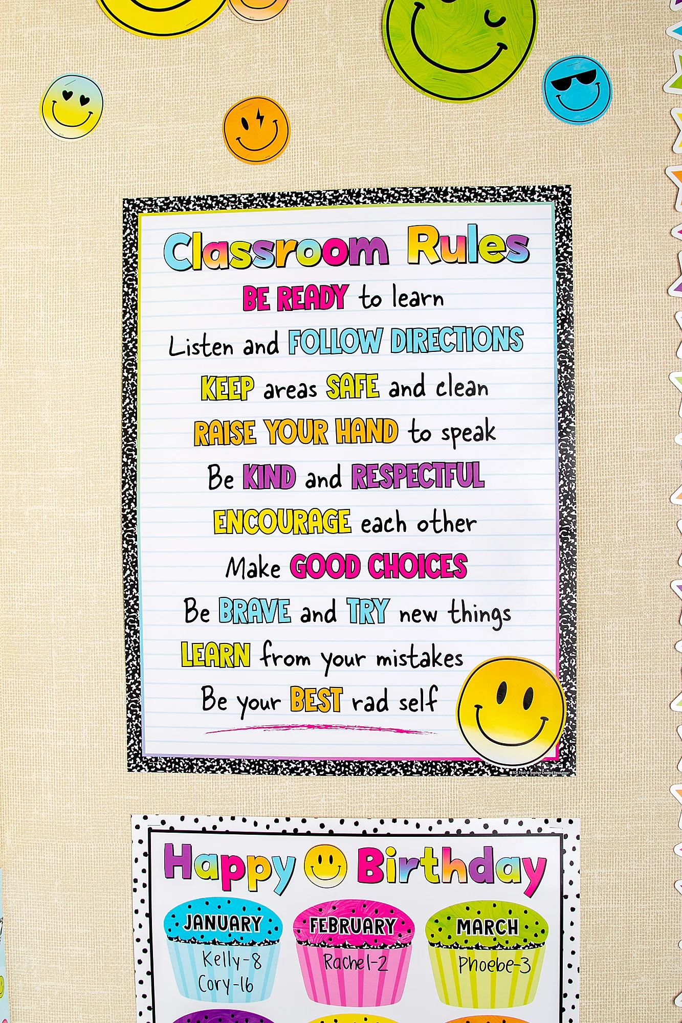 Brights 4Ever Classroom Rules Chart - Image 2