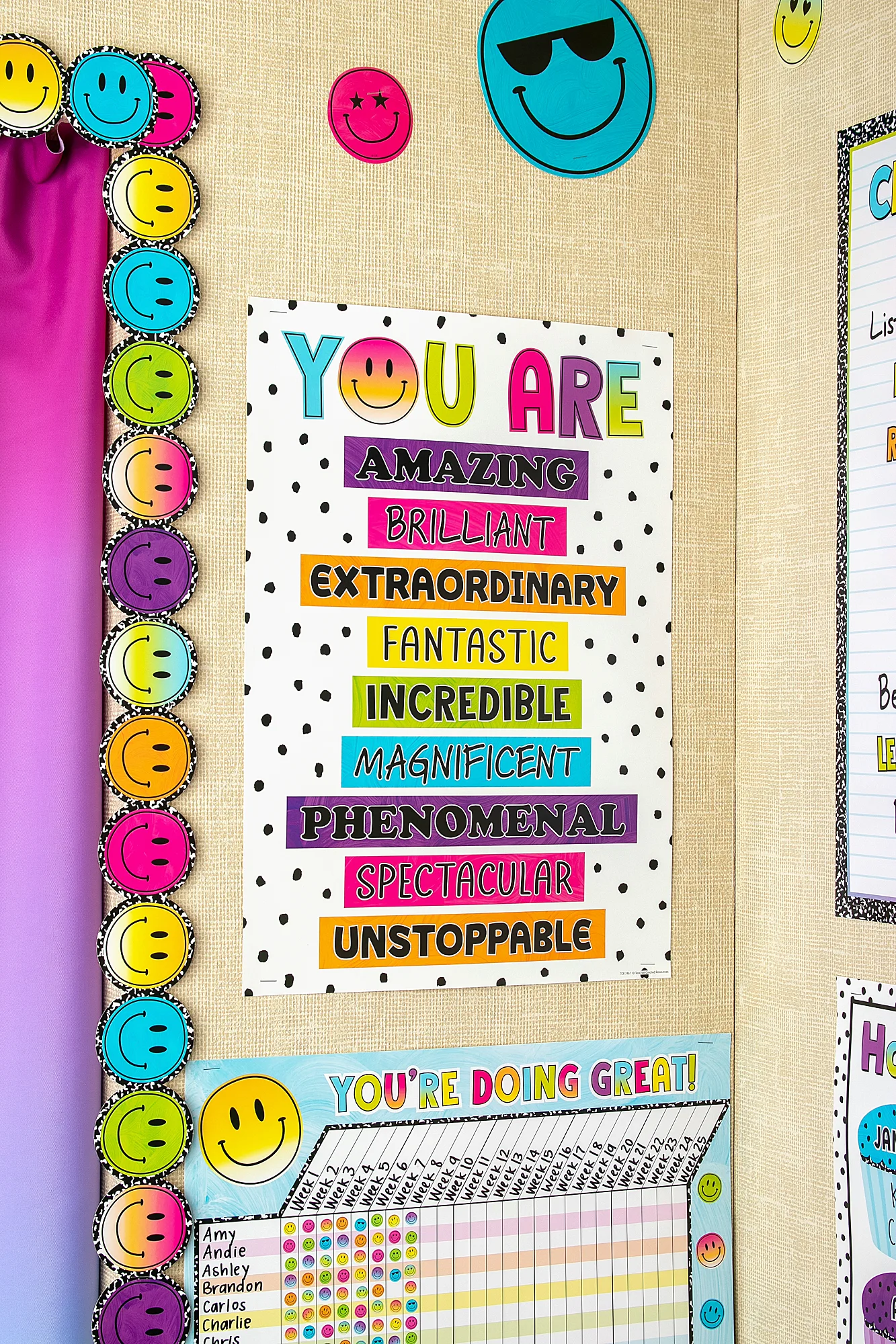 You Are Amazing Positive Poster - Image 2