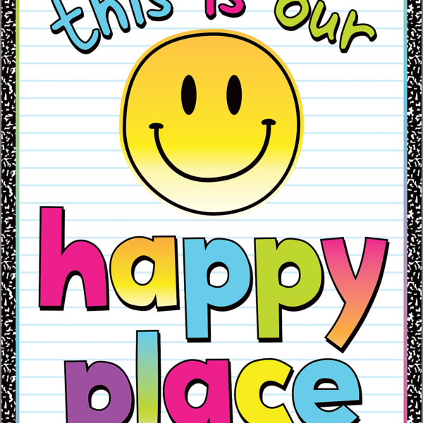 Happy Place Positive Poster