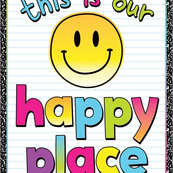 Happy Place Positive Poster