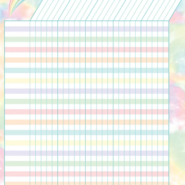 Pastel Pop Incentive Chart