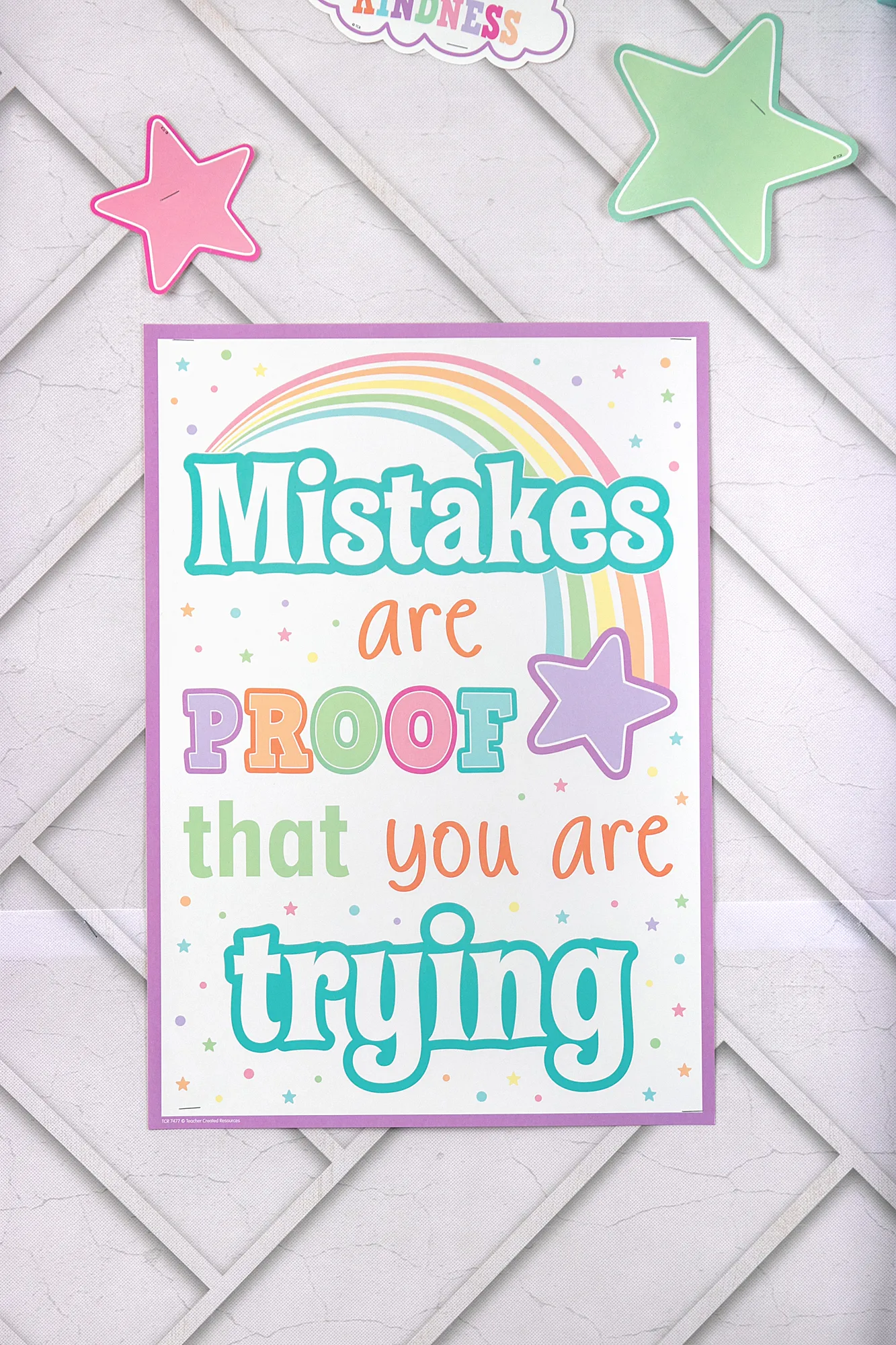 Mistakes Are Proof That You Are Trying Positive Poster - Image 2