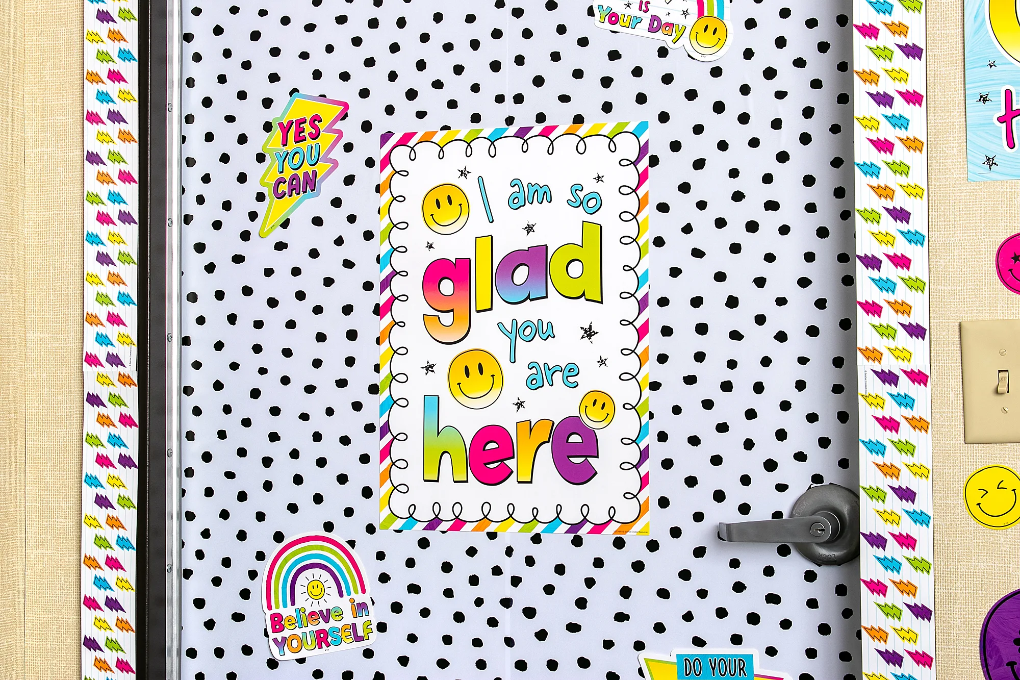 I Am So Glad You Are Here Positive Poster - Image 2