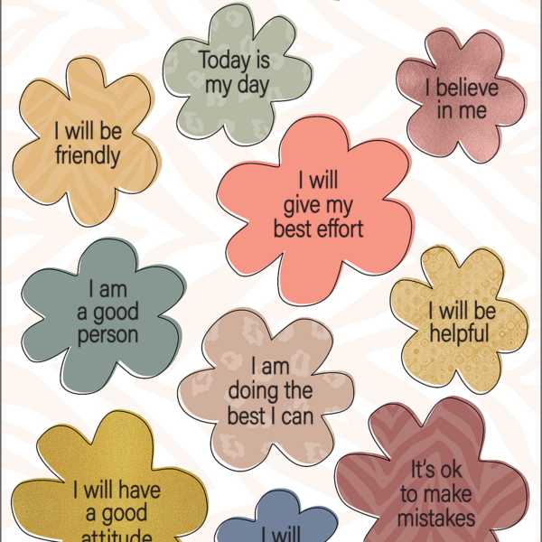 Wonderfully Wild Daily Mindfulness Chart