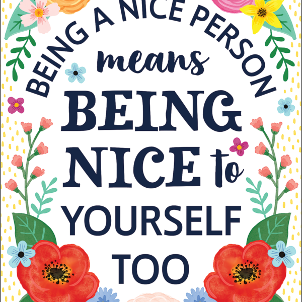Being a Nice Person Positive Poster