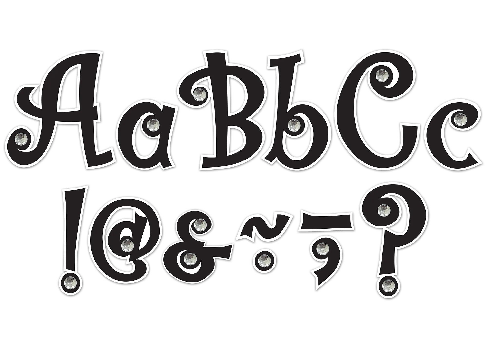 5" Bling Letters with Jewels - Image 2
